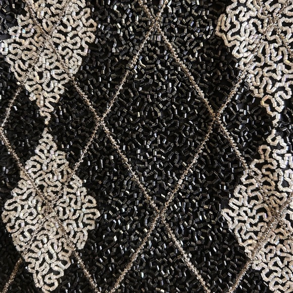 Vintage Morgan-Gual Beaded Argyle Tank - Picture 5 of 5